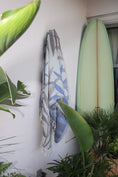 Load image into Gallery viewer, Jenn Griffith 'Sandy Shores' Towel - Hanging on Wall