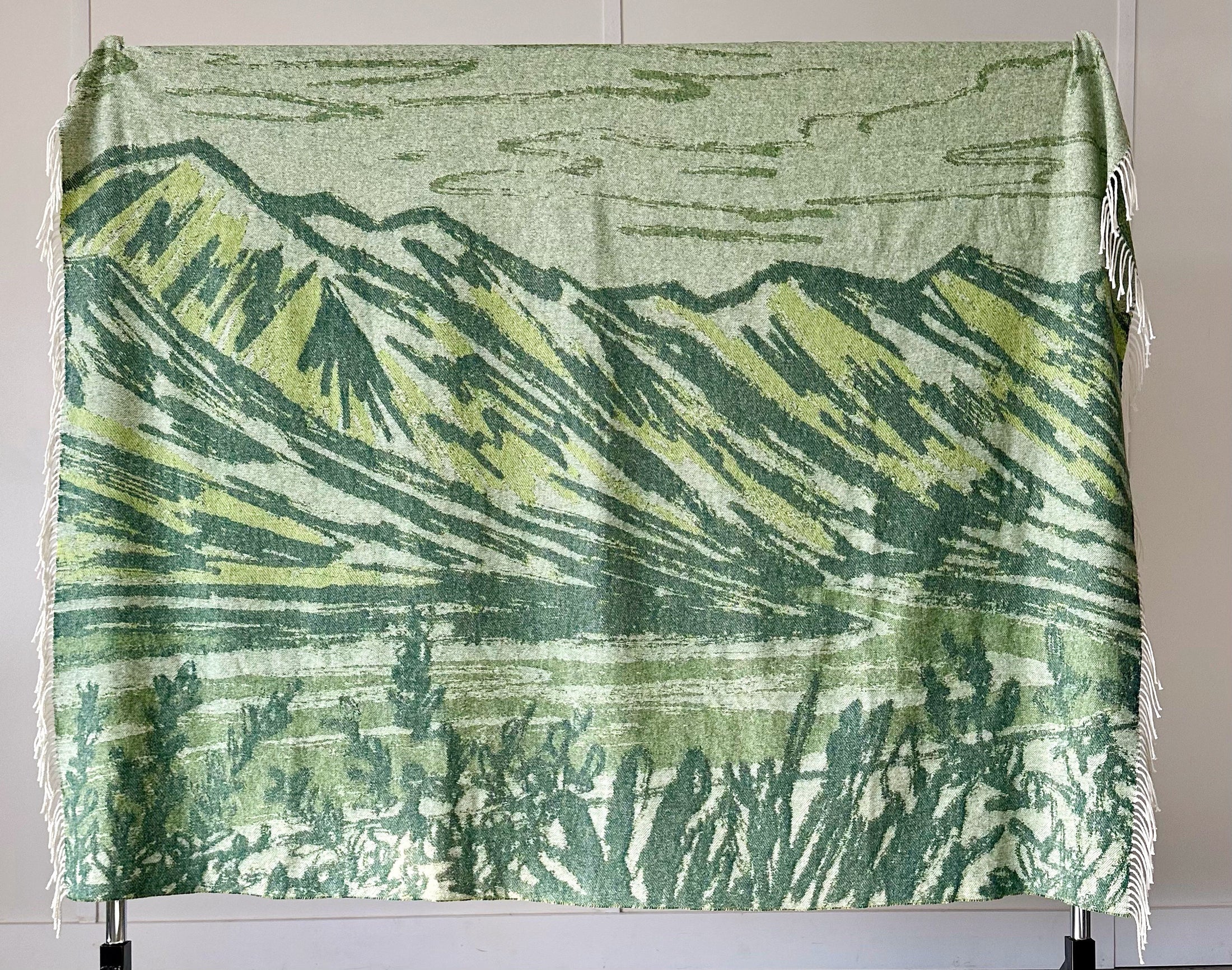 Throw Blanket - Mountain Scape (multiple color options)