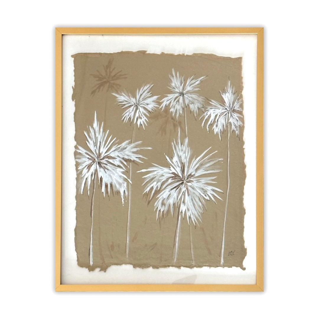 White Palms II - Framed