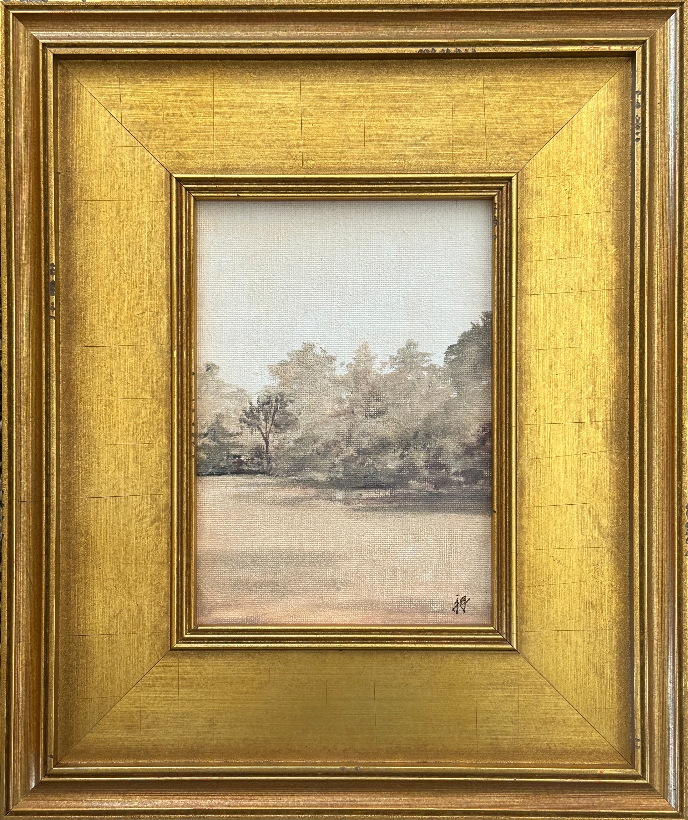 Mini Landscape - Mauve Meadow