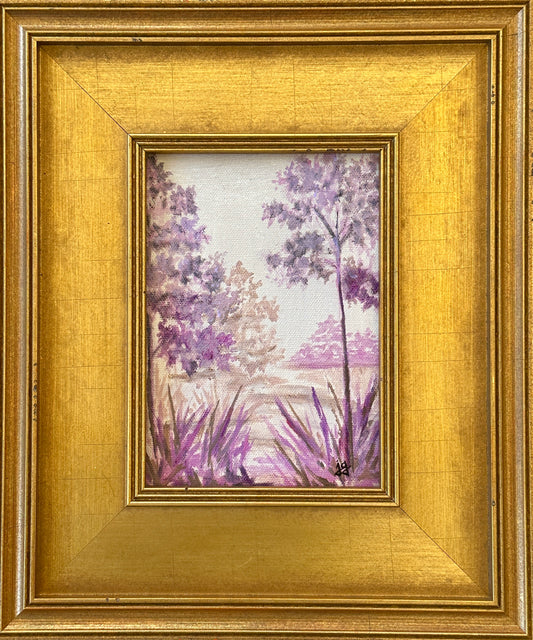 Mini Landscape - Through Lavender Colored Glasses