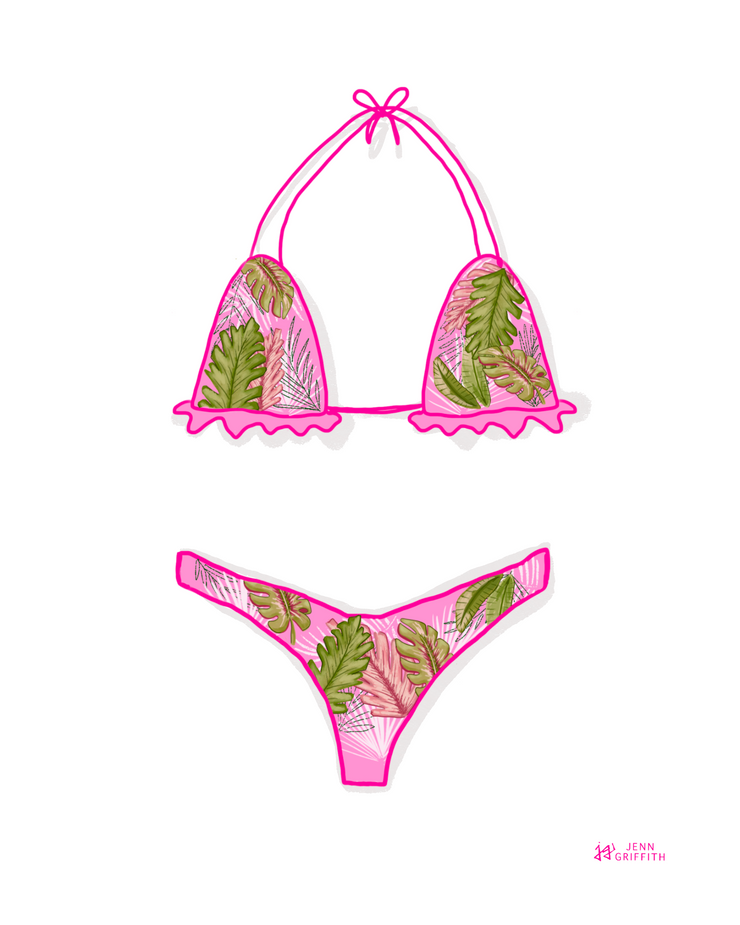 Tropicana Bikini in Pink